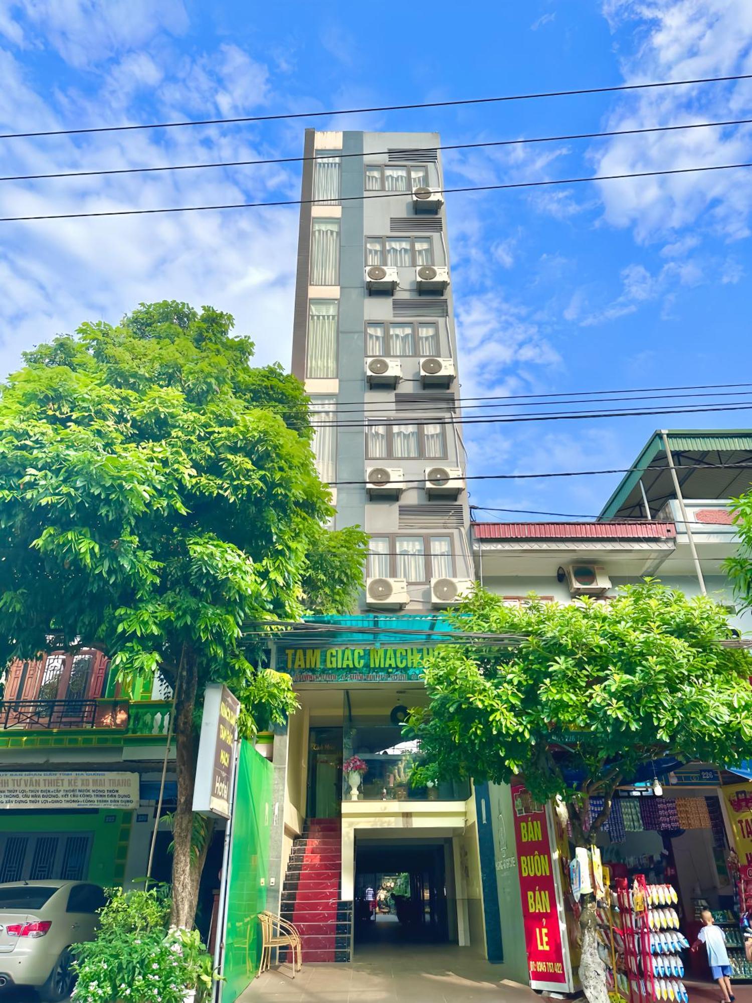 Tam Giac Mach Hotel Ha Giang Buitenkant foto