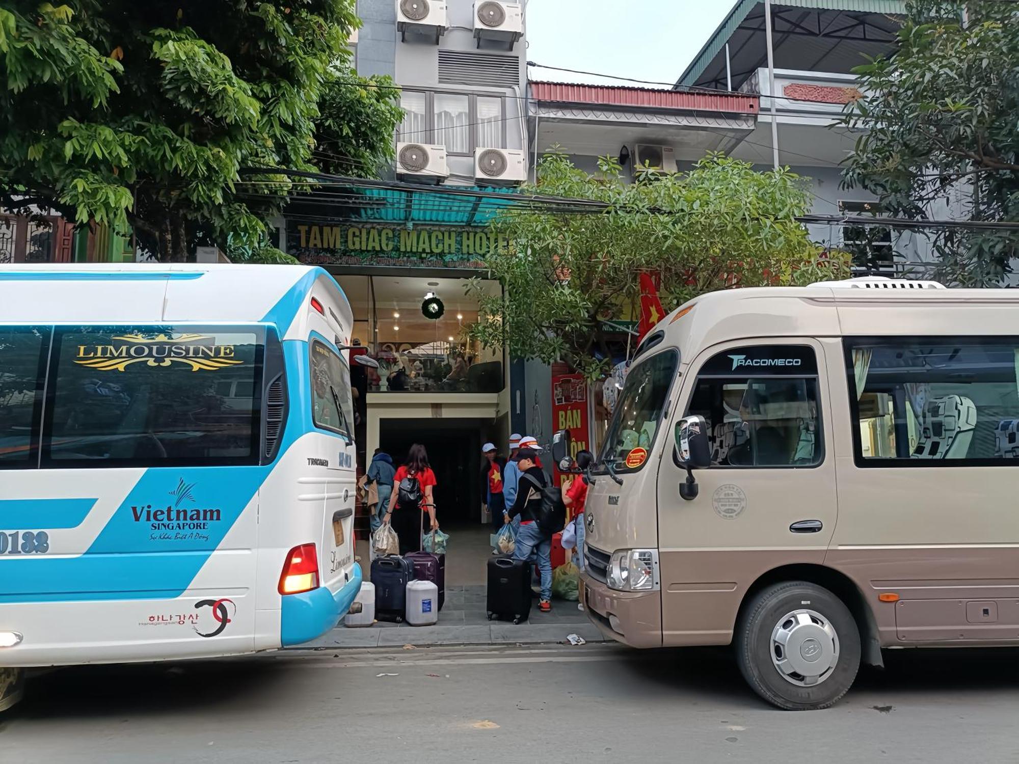 Tam Giac Mach Hotel Ha Giang Buitenkant foto