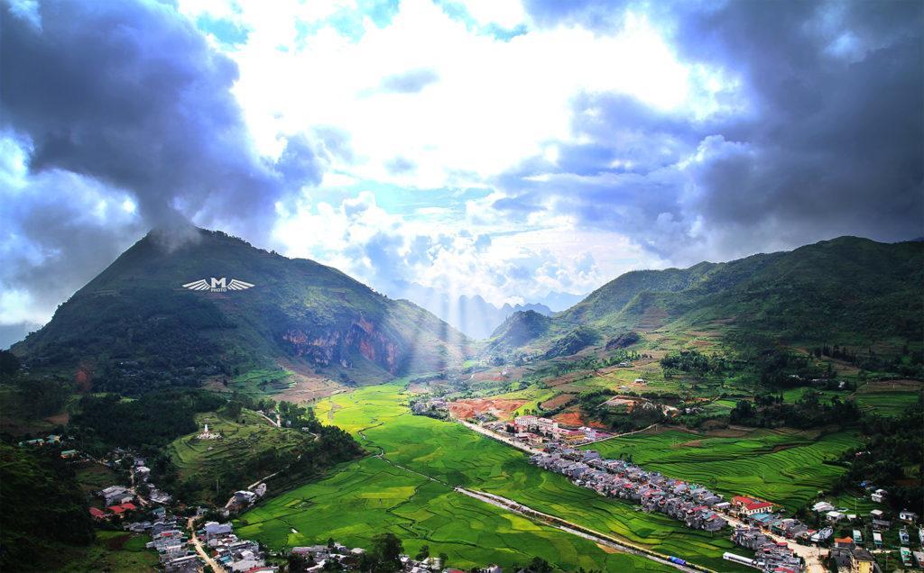 Tam Giac Mach Hotel Ha Giang Buitenkant foto