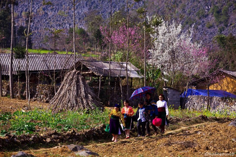 Tam Giac Mach Hotel Ha Giang Buitenkant foto